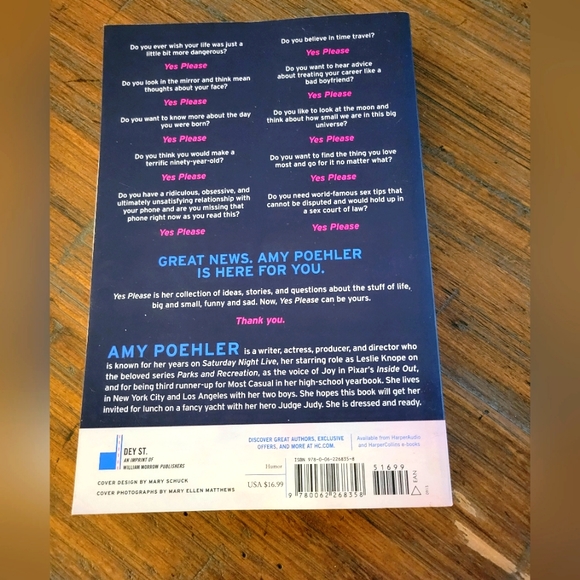 Yes Please by Amy Poehler - Picture 2 of 3